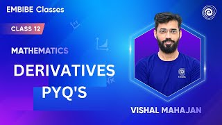 Derivatives PYQs  Class 12 Board Exams 2025  VISHAL MAHAJAN [upl. by Ailati204]