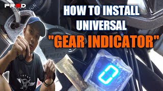 HOW TO INSTALL GEAR SHIFT INDICATOR  UNIVERSAL GEAR INDICATOR [upl. by Mamoun]