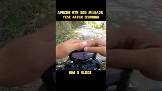 RTR 200 Mileage Test For actual mileage click on link 👍 apache modified mileagetest [upl. by Haldeman]