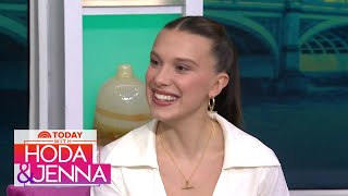 Millie Bobby Brown talks ‘Nineteen Steps’ wedding planning [upl. by Aramen705]