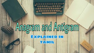 Anagram and Antigram in Tamil tntet tnscert [upl. by Gladwin]