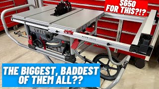 Best Table Saw Under 500  Skil 10in Portable Jobsite Table Saw [upl. by Airekal479]