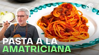 Espaguetis a la amatriciana la mejor lección de la cocina italiana  EL COMIDISTA [upl. by Hein]