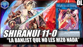 110 EL SHIRANUI QUE ME LLEVO A KOG  POST BANLIST  YuGiOh Duel Links [upl. by Elle]