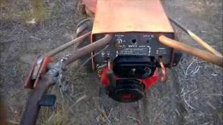 Gravely diesel conversion first test [upl. by Hinson]