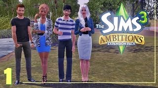 Vamos Jogar Sims3 Ambições pt1  Criar um SimApresentação [upl. by Giess]