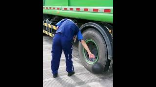 What to do if there are air bubbles in the tire shortvideos facts amazingfacts [upl. by Theressa259]