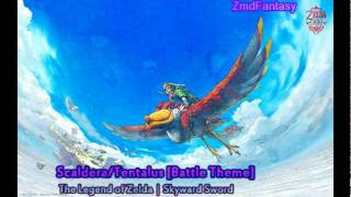 ScalderaTentalus Boss Theme  Official SoundTrack  Zelda Skyward Sword [upl. by Mohandis333]