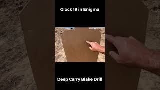 Deep carry Blake drill Factory internals Glock 19 [upl. by Seerdi]