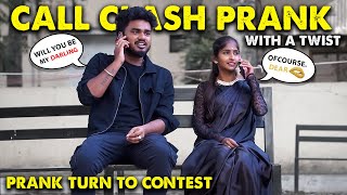 Call Clash Prank With TWIST😵‍💫 Watch Till END😂  Prank On Cute Girl  Nellai360 [upl. by Luckett407]