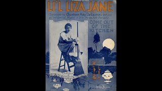 Li’l Liza JaneEarl Fuller’s famous jazz band 1917 [upl. by Ardnasak]