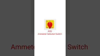 ammeter selector switch  selectorswitch ammeter ass [upl. by Hook180]