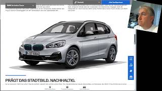 BMW 225xe Meine Konfiguration  Active Tourer iPerformace PluginHybrid [upl. by Stokes237]