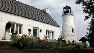 eScapes TV  Old Presque Isle Lighthouse relaxation video  featuring Adam Haines quotErins Poemquot [upl. by Kleinstein]