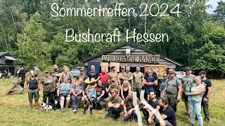 Bushcraft Hessen Sommerlager 2024in Seligenstadt bushcraft workshops overnighter EMPFEHLUNG PUR [upl. by Rowen]