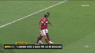 Com pênalti polêmico Flamengo vence o Bahia no Maracanã [upl. by Abekam]