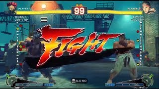 Daigo Umehara Ryu vs Tokido Gouki 14 SSF4 Japanese Online Ranked Matches  TRUEHD [upl. by Venice]