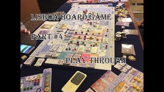 วิธีเล่น Lisboa Board Game 4  Lisboa Board Game Play Through [upl. by Mahau]