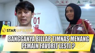 BANGGANYA RIZKY BILLAR SETELAH TIMNAS BERHASIL MENANG INI PEMAIN FAVORIT LESTI   STAR UPDATE [upl. by Colpin143]