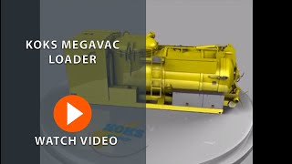 Vacuum Unit KOKS MegaVac Loader 3D Animation  KOKS group [upl. by Eillit395]