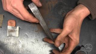 Shaping a Bachi Handle For the Japanese Shamisen [upl. by Arahat638]