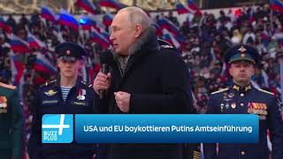 USA und EU boykottieren Putins Amtseinführung [upl. by Skardol]