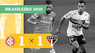 Internacional 1 x 1 São Paulo  Gols  2609  Brasileirão 2020 [upl. by Paymar]