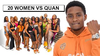 20 WOMEN VS 1 YOUTUBER QUAN [upl. by Gilmour]