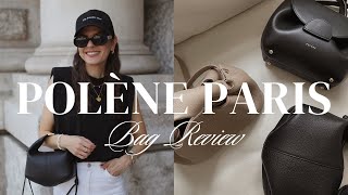 POLÈNE PARIS HANDBAG REVIEW  Is it really worth it How I style it amp Polène Collection [upl. by Easter761]