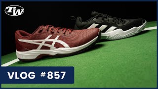 New Tennis SHOES 🙌 From Asics amp Prince Venoms plus some Yonex vintage racquets VLOG 857 [upl. by Levin]