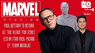 Paul Bettany to Return as The Vision For Series Led by Star Trek Picard EP Terry Matalas [upl. by Aisa]