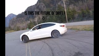 HOW GOOD ARE TESLA MODEL 3s FOR DRIFTING [upl. by Biamonte823]