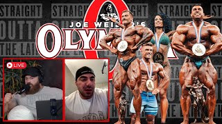 Live 🔴 Finals Olympia Coverage with Flex Lewis of the Classic Physique [upl. by Gnouhc]