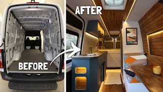 Van Build TIME LAPSE The Perfect Campervan Start to Finish in 30 days [upl. by Eleonore260]