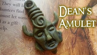 Supernatural Deans Amulet Polymer Clay Tutorial  Arcilla Polimérica Collaboration [upl. by Jansson]