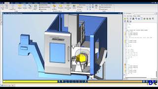 Doosan DVF5000  FANUC  MasterCam Postprocessor [upl. by Narcissus]