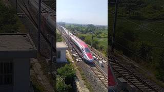 WHOOSH Indonesias Bullet Train railway railfans highspeedtrain train trending video shorts [upl. by Hertz]