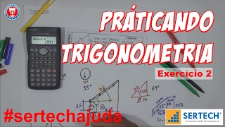 Trigonometria praticando – Definindo comprimento da lança do guindaste e folgas  sertechajuda [upl. by Arinayed]