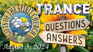 GOTSC Trance Questions and Answers August 3 2024 [upl. by Nirag]