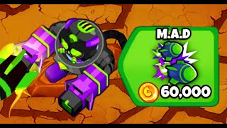 Is The MAD UPGRADE Still OP In Bloons TD Battles 2 [upl. by Nylacaj]