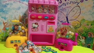 🏀 LIVE ASMR ✨ LETS REFILL HELLO KITTY VENDING MACHINE 🌈 [upl. by Grimbald]