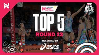 Top 5 Plays of Round 13  Suncorp Super Netball 2024 [upl. by Aicilet]