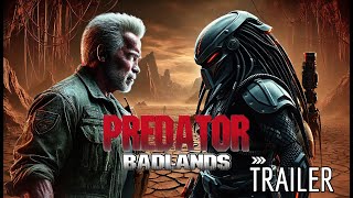 Predator 6 Badlands 2025  First Trailer  Arnold Schwarzenegger Elle Fanning [upl. by Scotney]