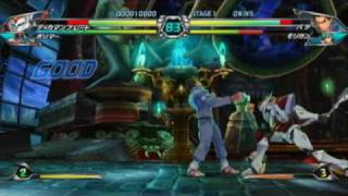 Tatsunoko vs Capcom Tekkaman Blade Gameplay Trailer TGS [upl. by Akiemahs]