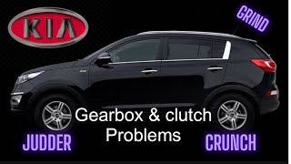 Gears crunch and car judders kia gearbox [upl. by Derriey]