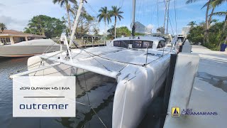 2019 Outremer 45 in Fort Lauderdale IMA [upl. by Inatsed]