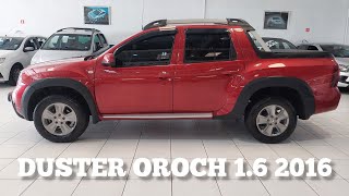 RENAULT DUSTER OROCH DYNAMIQUE 16 2016 VeicarMultimarcascuritiba [upl. by Normak]