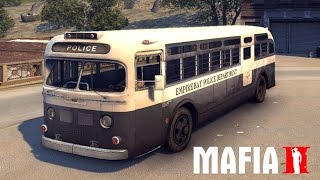 Mafia 2  Prison Bus Police Bus Mod Gameplay [upl. by Natehc54]