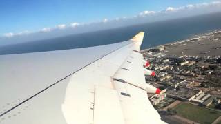 LIBYAN AIRLINES A330 TAKE OFF FROM MITIGA TRIPOLI INTERNATIONAL AIRPORT [upl. by Yenitsed]