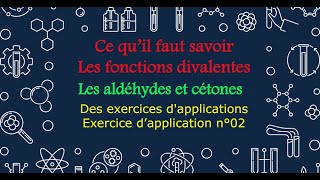 49 Exercice dapplication n°02 sur les préparations et les réactivités des aldéhydes et cétones [upl. by Jezreel379]